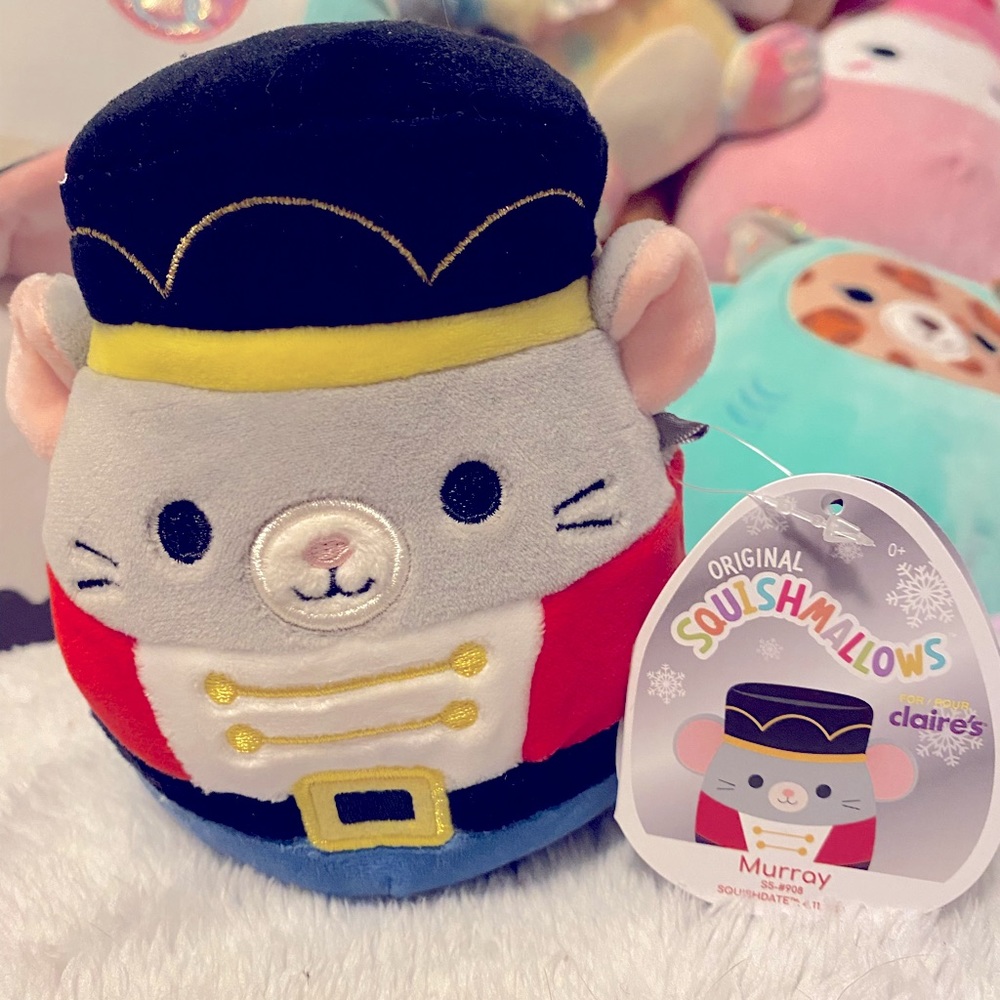 Squishmallows 5” Murray Mouse Nutcracker Squishmallow